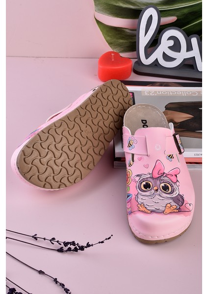 8068 Kurdeleli Baykuş Temalı Konfort Sabo Terlik fiyatları