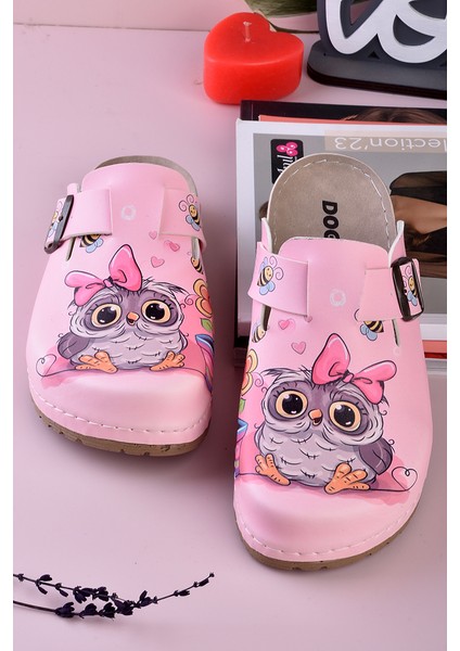 8068 Kurdeleli Baykuş Temalı Konfort Sabo Terlik fırsatları