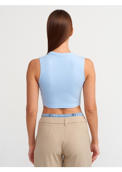 30125 Crop Top-Mavi