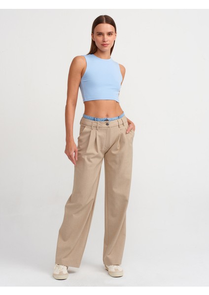 30125 Crop Top-Mavi