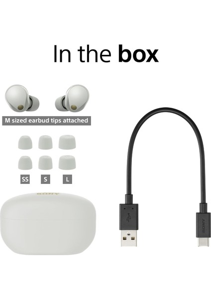 Kablosuz Gürültü Önleyici Android, Ios, Windows ve Macos Uyumlu WF-1000XM5 Premium Kulaklık