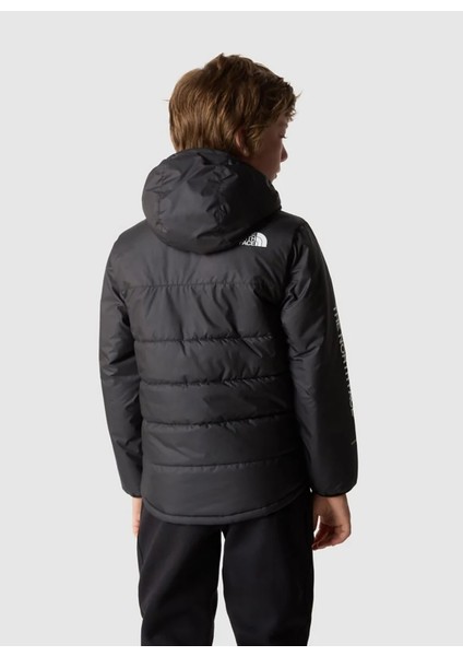 The North Face Siyah Erkek Çocuk Mont NF0A8557JK31 B Never Stop Synthetıc