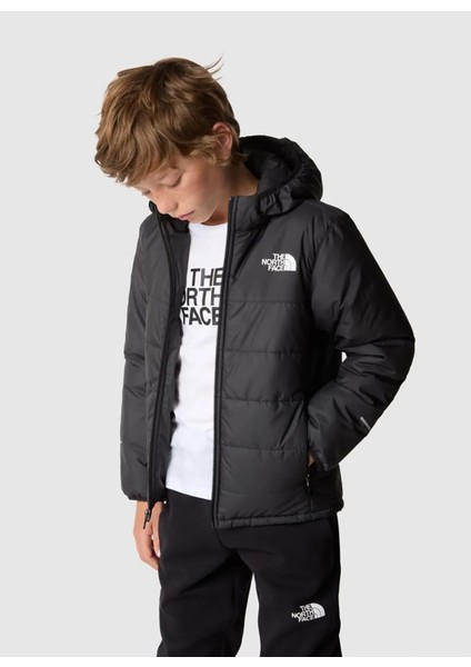 The North Face Siyah Erkek Çocuk Mont NF0A8557JK31 B Never Stop Synthetıc