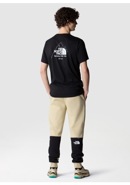 Siyah Erkek Bisiklet Yaka Baskılı T-Shirt NF0A894ZJK31_M Bıner Graphıc 4 Tee fiyatları