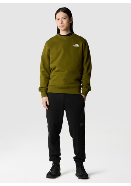 The North Face Yeşil Erkek Bisiklet Yaka Sweatshirt NF0A7X1IPIB1_M Sımple Dome Crew