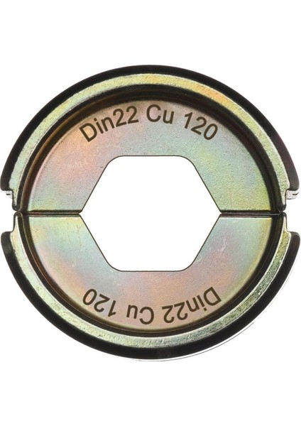 Pabuç Sıkma Ağzı DIN22 Cu 120 T4932451750
