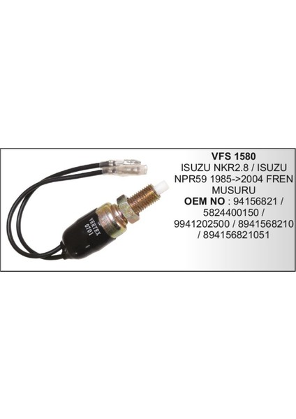 Fren Salteri Isuzu Vfs 1580 504627722