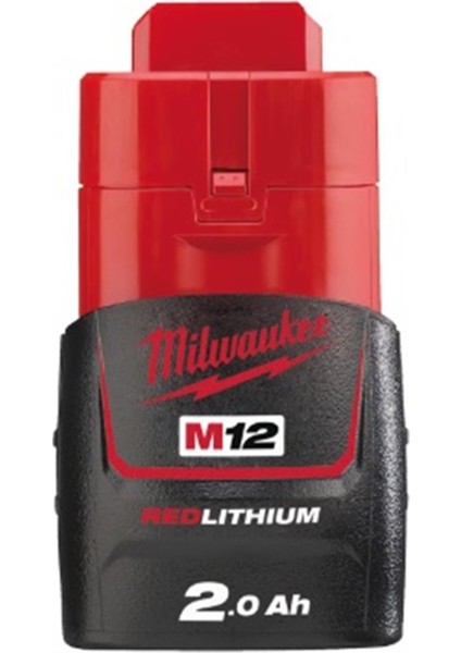 Akü M12B2 Redlithium-Ion 12V. 2,0AH Mılwaukee T4932430064