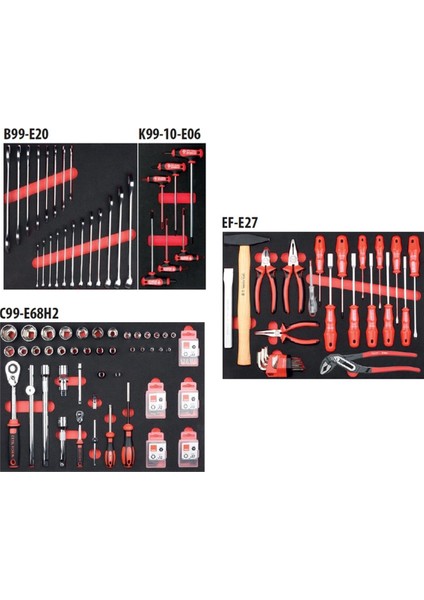 123 Parça Junıor Genel Maksatlı Alet SETI+A01-06 A50TK-123A01T