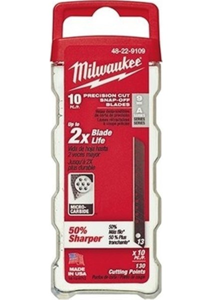 Ayarlı Maket Bıçak Yedeği 25 mm 10LU 4932480108
