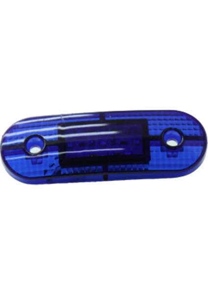 Dorse Yan Isaret Lamba 9 LED Mavi Oval Side Marker 504628501