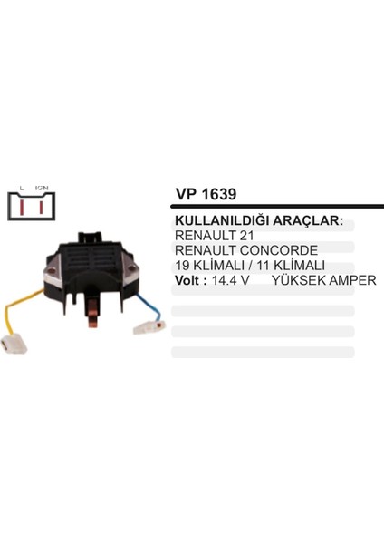 Konjektor 12V Renault R19 R21 2 Fis 2 Kab Klimali 504627725