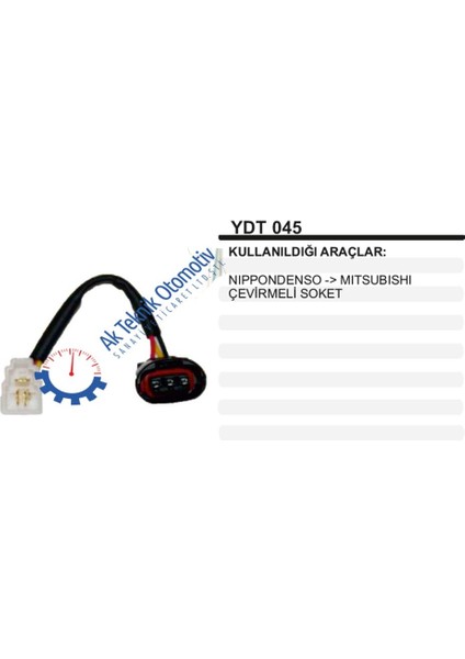 Alternatör Konjektor Soketi Denso Mitsubishi 504630013