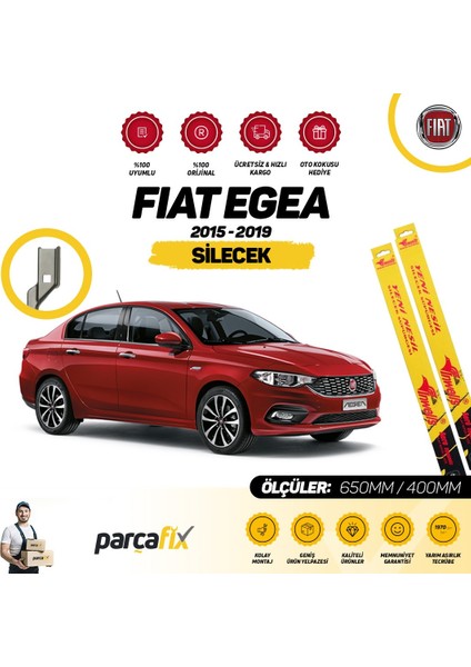 Fiat Egea Inwells Ön Muz Silecek Takımı 2015-2019