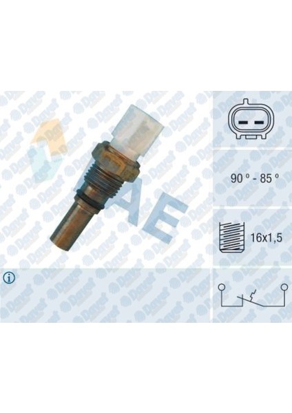 Hararet Musuru Carina-Celica-Corolla Uyumlu 1992-97 Rav4 1994-2000 504607415