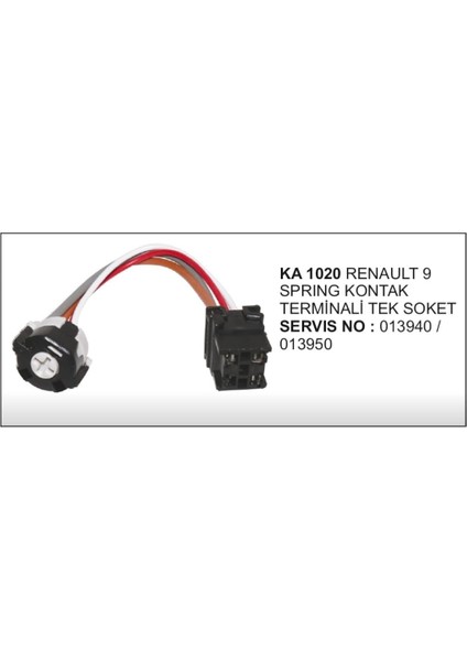 Kontak Termigi Tek Soket R.9 Spring 504629175