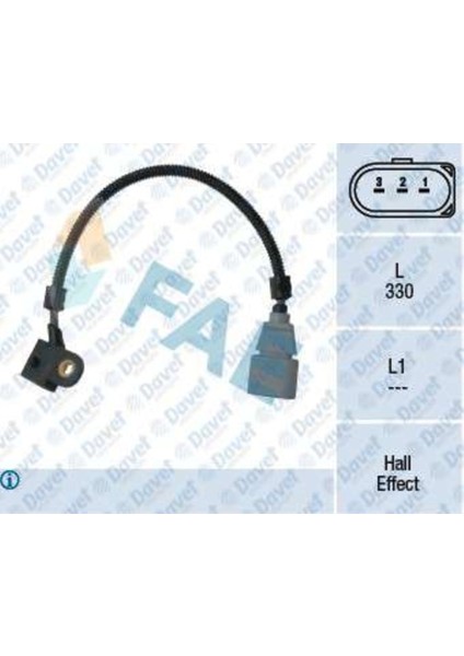 Eksantirik Sensoru Caddy3-Jetta-Golf5-T5-Leon-Toledo-A3 1.9tdi 504606706