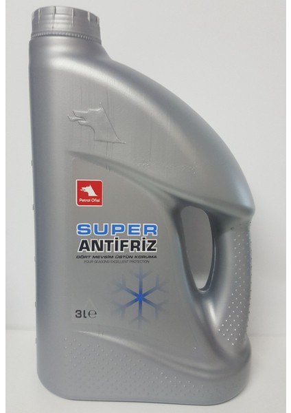 Petrol Ofisi Super Antifriz 3 Lt - Yeşil Saf Antifriz