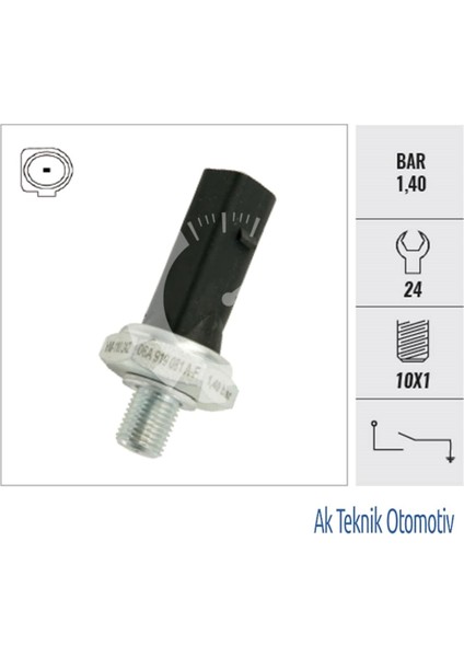 Yağ Musuru Volkswagen 1.40 Bar Duz Y.m 504626730