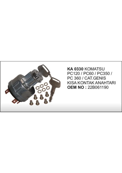 Kontak Komatsu Caterpiller Genis Kisa 504627206