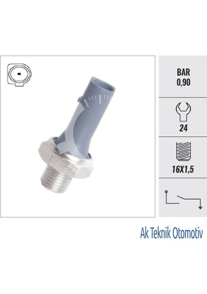 Yağ Musuru Volkswagen 0.90 Bar Duz Y.m 504626795