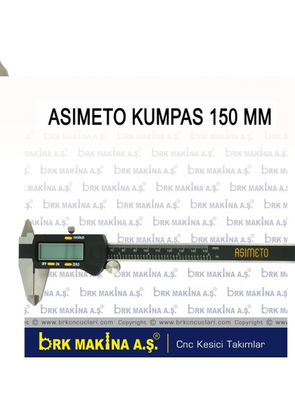 Dijital Kumpas 150 mm Asımeto