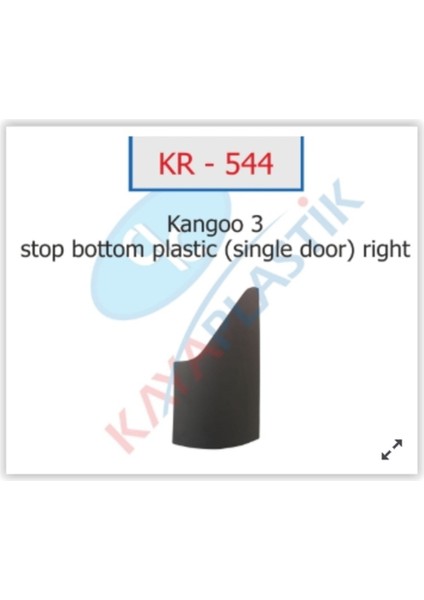 Stop Alt Plastiği Sag (Tek Kapı) Kangoo 3 504649911