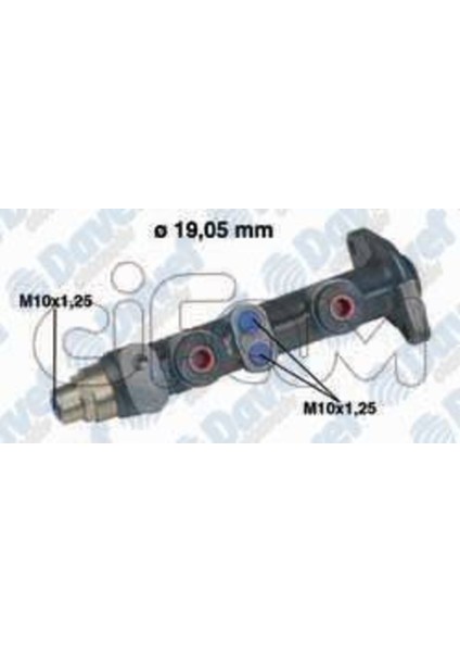 Fren Ana Merkezi 19.05MM Fiat M131 Eski Model 1.3 80- 504612578