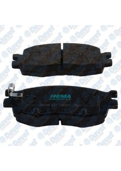 Ön Fren Balatası Accent Era 2006-12 Rio 2006 2012 I20 2008 - 504617169