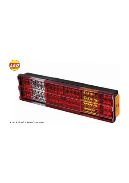 Stop Lambası Camı Sag Ledlı Actros I-Iı - Axor Iı