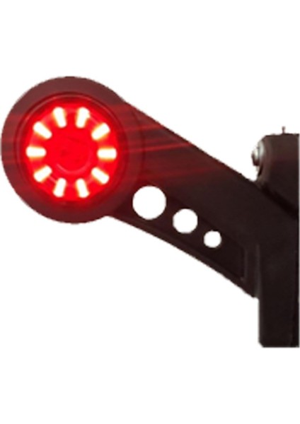 Boynuz Lamba Kisa Doner Ledli 20 LED 6V-30V Kirmizi Beyaz 504632095