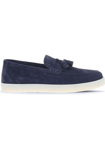 Lacivert Süet Erkek Loafer 07MA22372026
