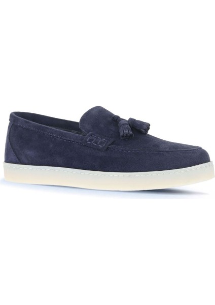 Lacivert Süet Erkek Loafer 07MA22372026 fiyatları
