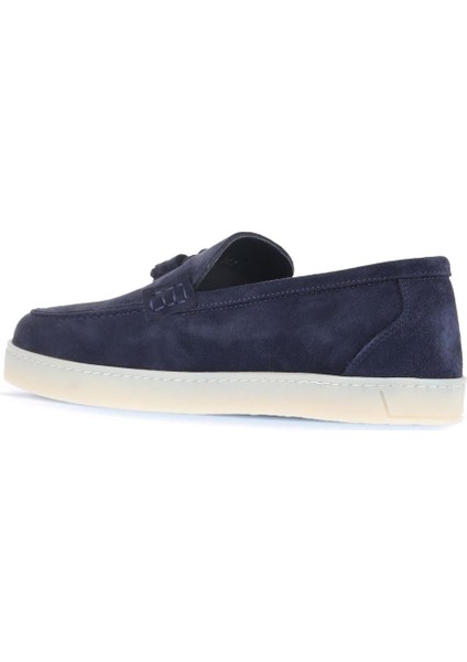 Lacivert Süet Erkek Loafer 07MA22372026 fırsatları