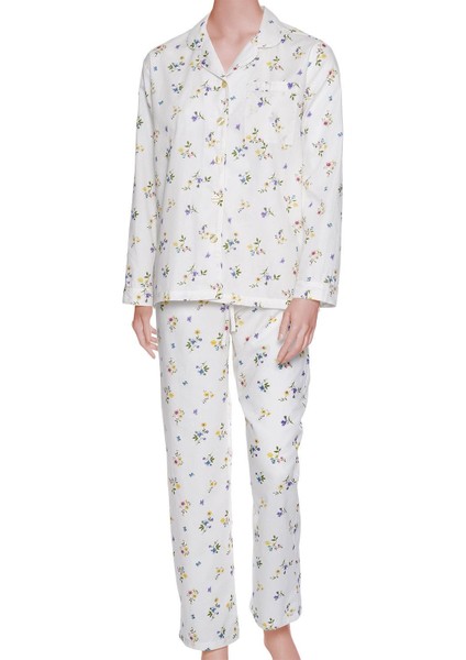 Poplin Kadın Pijama Takımı Desen 44