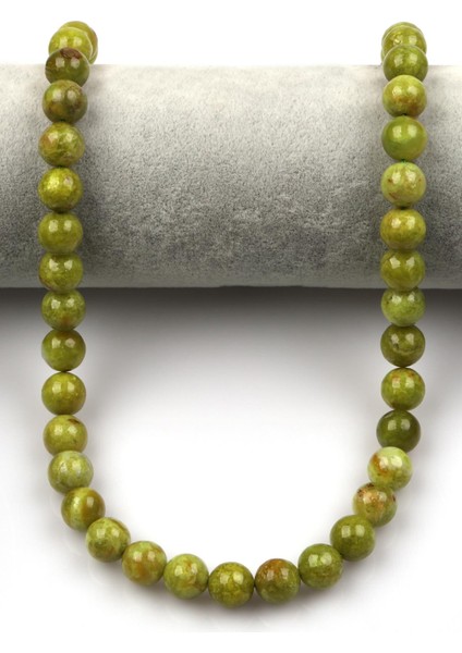 Yeşil Opal Doğal Taş Dizi 10 mm Küre Kesim fiyatları