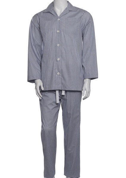 Poplin Erkek Pijama Takımı Desen 43