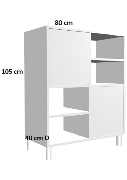 Square Çok Amaçlı DOLAP, Mdf,çocuk Dolabı,mutfak Dolabı,banyo Dolabı modelleri