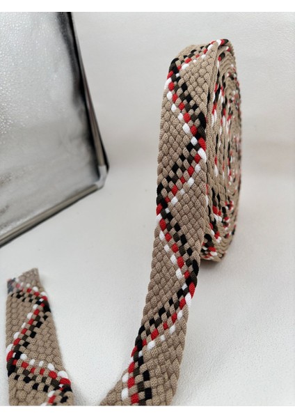 4 cm Örme Kemer Şerit-1 Metre (Çantalarda,kemer Olarak Kullanılmaktadır)