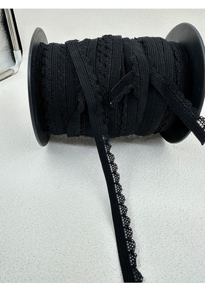 1 cm iç çamaşır lastiği-5 metre-siyah