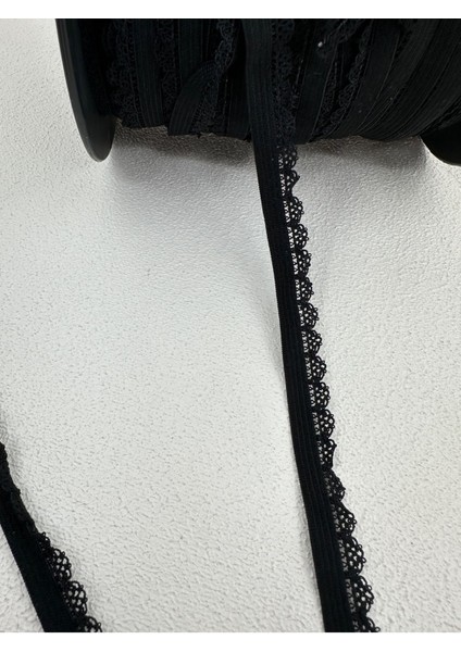 1 cm iç çamaşır lastiği-5 metre-siyah