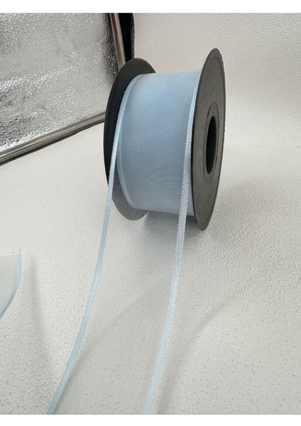 4 cm Fileli Organze Şerit-5 Metre