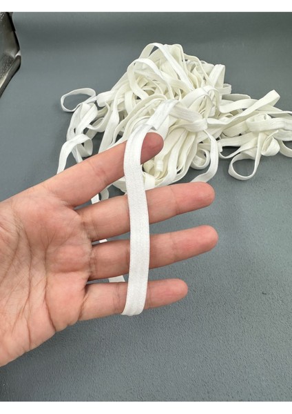 1 cm Silikonlu Askı Lastiği-5 Metre