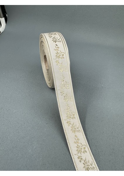 Desenli Saten Şerit