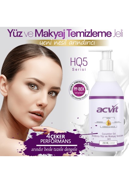 Arındırıcı Yüz Ve Makyaj Temizleme Jeli - 200 ml