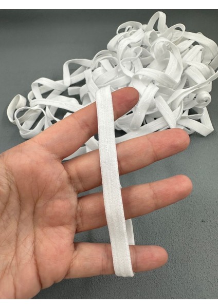 1 cm Silikonlu Askı Lastiği-5 Metre
