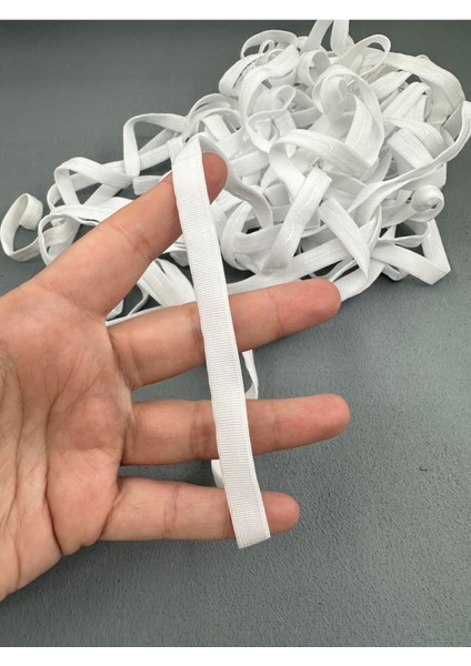 1 cm Silikonlu Askı Lastiği-5 Metre