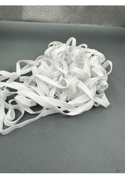 1 cm Silikonlu Askı Lastiği-5 Metre