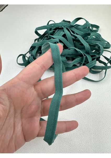 1 cm Silikonlu Askı Lastiği-5 Metre