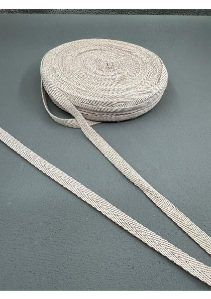 1 cm Balıksırtı bakır Simli Şerit 5 metre